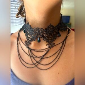 Black Victorian Choker